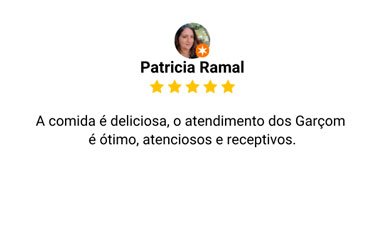 Avaliação 5 estrelas no Google — Patricia Ramal: 