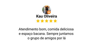Avaliação 5 estrelas no Google — Kau Oliveira: 