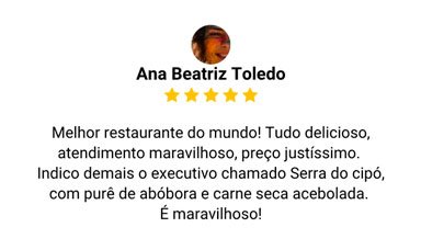 Avaliação 5 estrelas no Google — Ana Beatriz Toledo: 